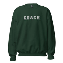 Load image into Gallery viewer, COACH™ Branded Unisex Sweatshirt - Embroidered White Thread
