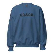 Load image into Gallery viewer, COACH™ Branded Unisex Sweatshirt - Embroidered Black Thread
