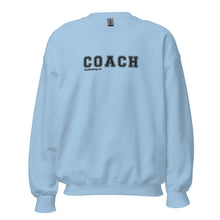 Load image into Gallery viewer, COACH™ Branded Unisex Sweatshirt - Embroidered Black Thread
