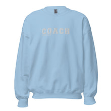 Load image into Gallery viewer, COACH™ Branded Unisex Sweatshirt - Embroidered White Thread
