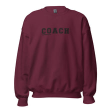 Load image into Gallery viewer, COACH™ Branded Unisex Sweatshirt - Embroidered Black Thread
