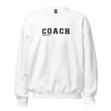 Load image into Gallery viewer, COACH™ Branded Unisex Sweatshirt - Embroidered Black Thread
