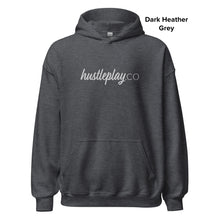 Load image into Gallery viewer, hustleplay.co Signature Unisex Pull Over Hoodie - Embroidered White Thread
