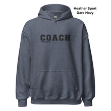 Load image into Gallery viewer, COACH™ Branded Unisex Pull Over Hoodie - Embroidered Black Thread
