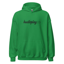 Load image into Gallery viewer, hustleplay.co Signature Unisex Pull Over Hoodie - Embroidered Black Thread
