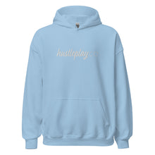 Load image into Gallery viewer, hustleplay.co Signature Unisex Pull Over Hoodie - Embroidered White Thread
