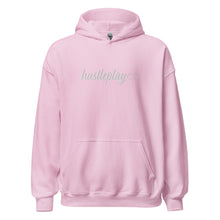 Load image into Gallery viewer, hustleplay.co Signature Unisex Pull Over Hoodie - Embroidered White Thread
