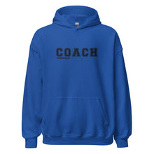 Load image into Gallery viewer, COACH™ Branded Unisex Pull Over Hoodie - Embroidered Black Thread
