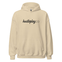 Load image into Gallery viewer, hustleplay.co Signature Unisex Pull Over Hoodie - Embroidered Black Thread
